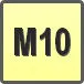 Piktogram - Materiał narzędzia: M10